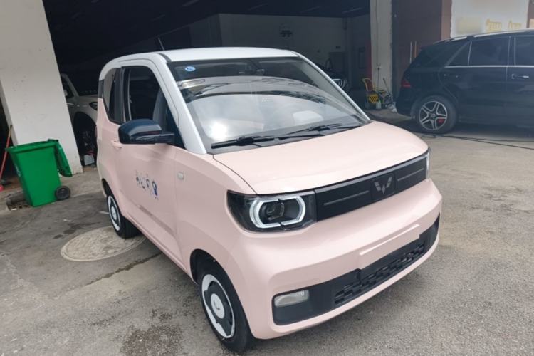 Used Wuling Hongguang MINIEV 2021 Macaron Fashion Edition Lithium-Ion Battery Front Right 45 Deg