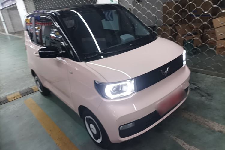 Used Wuling Hongguang MINIEV 2021 Macaron Premium Model – Lithium Iron Phosphate Front Right 45 Deg