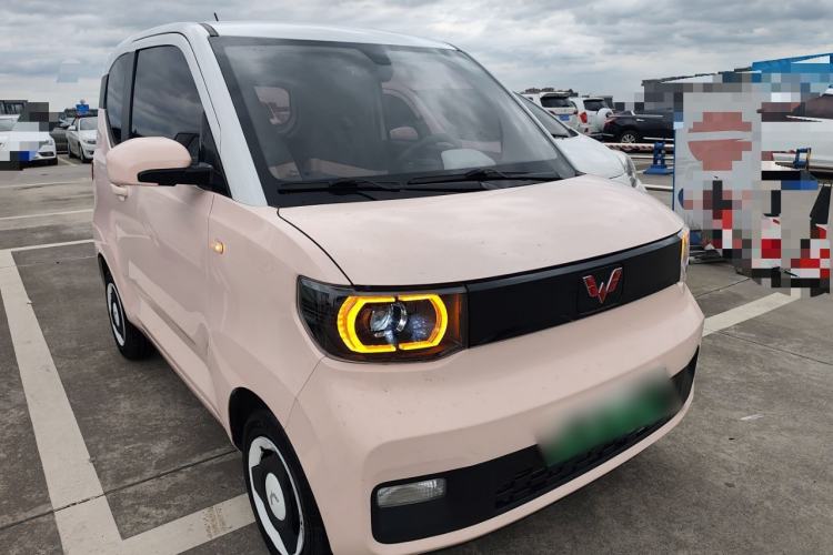 Used Wuling Hongguang MINIEV 2021 Macaron Premium Model – Lithium-NMC Front Right 45 Deg