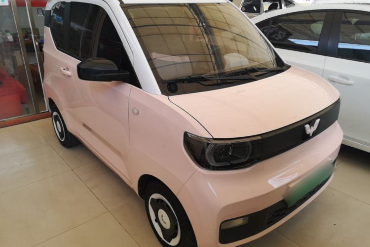 Used Wuling Hongguang MINIEV 2021 Macaron Premium Model – Lithium Iron Phosphate Front Right 45 Deg