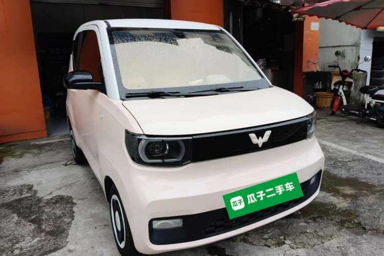 Used Wuling Hongguang MINIEV 2021 Macaron Premium Model – Lithium-NMC Front Right 45 Deg