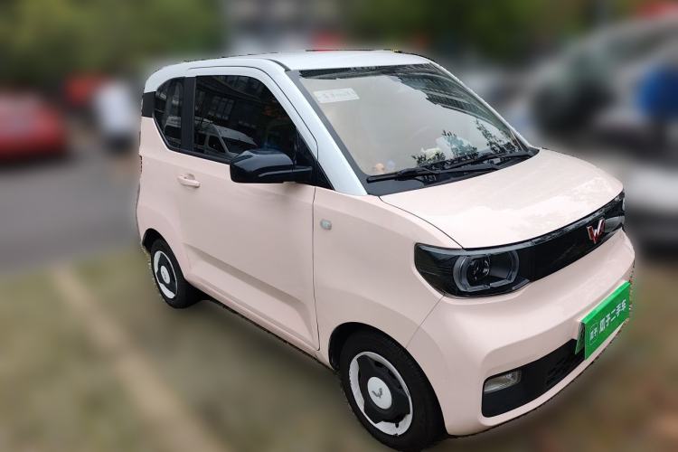 Used Wuling Hongguang MINIEV 2021 Macaron Premium Model – Lithium-NMC Front Right 45 Deg
