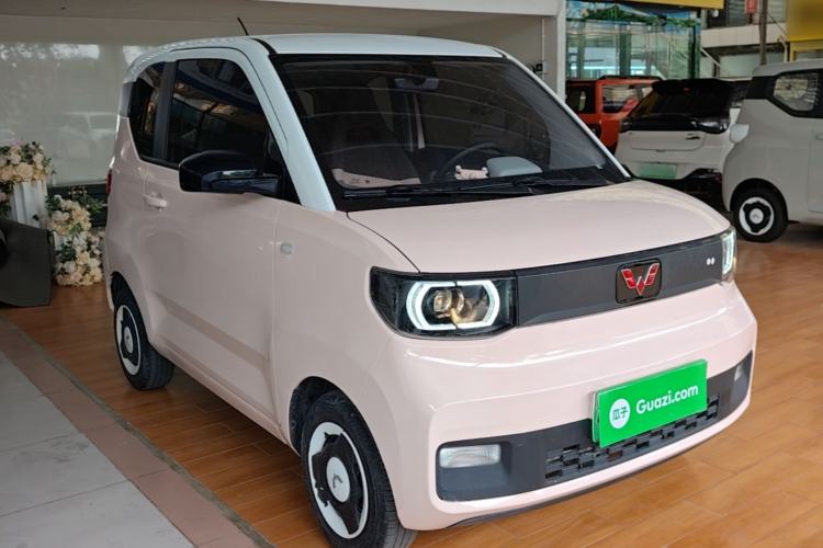 Used Wuling Hongguang MINIEV 2021 Macaron Premium Model – Lithium Iron Phosphate Front Right 45 Deg