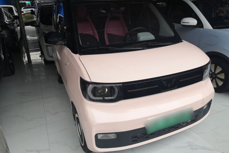 Used Wuling Hongguang MINIEV 2021 Macaron Premium Model – Lithium Iron Phosphate Front Right 45 Deg