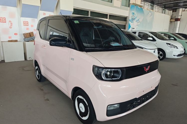 Used Wuling Hongguang MINIEV 2021 Macaron Premium Model – Lithium Iron Phosphate Front Right 45 Deg