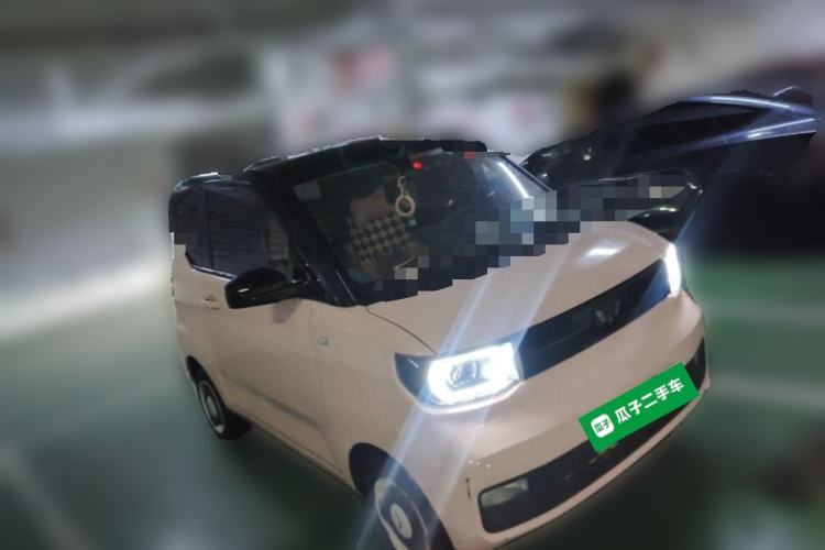 Used Wuling Hongguang MINIEV 2021 Macaron Premium Model – Lithium Iron Phosphate Front Right 45 Deg