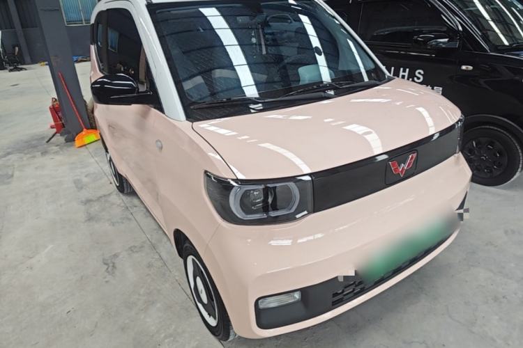 Used Wuling Hongguang MINIEV 2021 Macaron Premium Model – Lithium Iron Phosphate Front Right 45 Deg