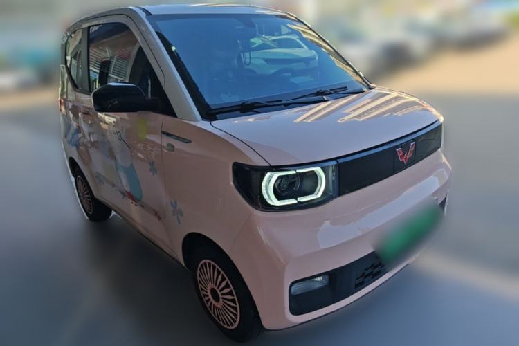 Used Wuling Hongguang MINIEV 2021 Macaron Premium Model – Lithium Iron Phosphate Front Right 45 Deg