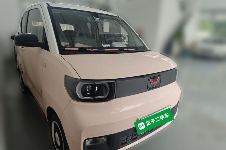 Used Wuling Hongguang MINIEV 2021 Macaron Fashion Model Lithium Iron Phosphate Front Right 45 Deg