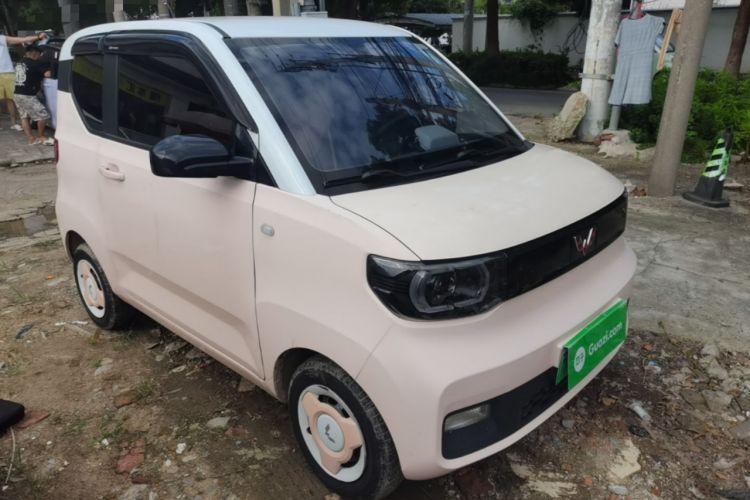 Used Wuling Hongguang MINIEV 2021 Macaron Premium Model – Lithium Iron Phosphate Front Right 45 Deg