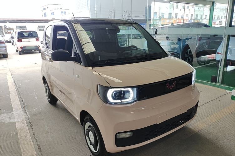 Used Wuling Hongguang MINIEV 2021 Macaron Fashion Edition Lithium-Ion Battery Front Right 45 Deg