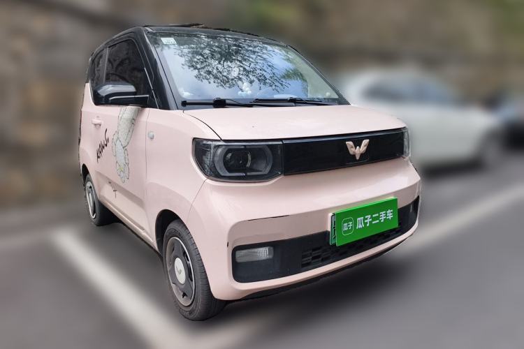 Used Wuling Hongguang MINIEV 2021 Macaron Premium Model – Lithium Iron Phosphate Front Right 45 Deg