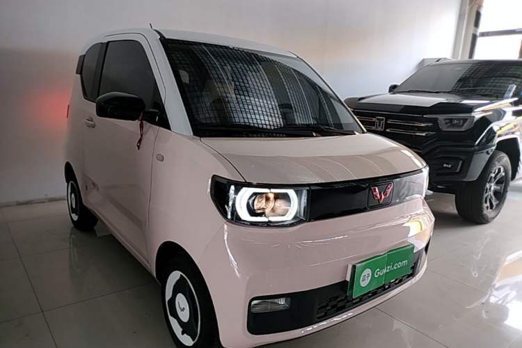 Used Wuling Hongguang MINIEV 2021 Macaron Premium Model – Lithium Iron Phosphate Front Right 45 Deg