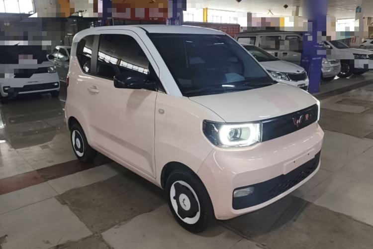 Used Wuling Hongguang MINIEV 2021 Macaron Fashion Model Lithium Iron Phosphate Front Right 45 Deg