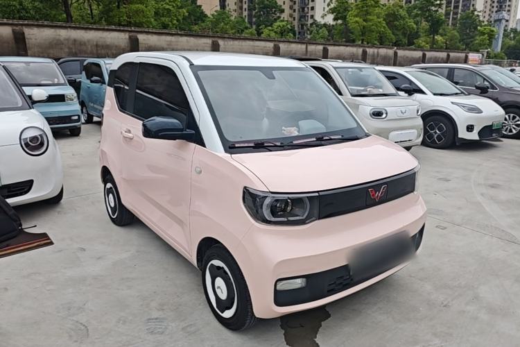 Used Wuling Hongguang MINIEV 2021 Macaron Premium Model – Lithium Iron Phosphate Front Right 45 Deg