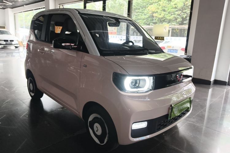 Used Wuling Hongguang MINIEV 2021 Macaron Premium Model – Lithium Iron Phosphate Front Right 45 Deg