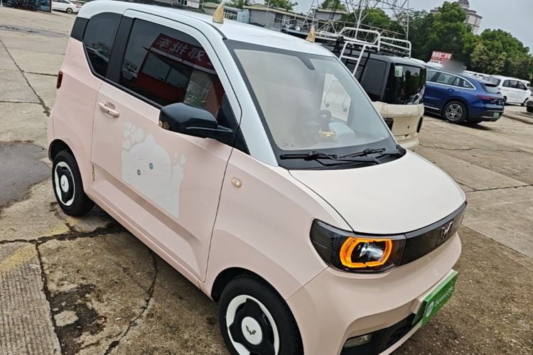 Used Wuling Hongguang MINIEV 2021 Macaron Premium Model – Lithium Iron Phosphate Front Right 45 Deg