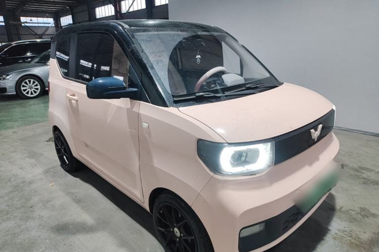 Used Wuling Hongguang MINIEV 2021 Macaron Premium Model – Lithium Iron Phosphate Front Right 45 Deg