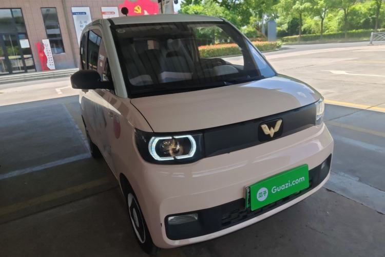 Used Wuling Hongguang MINIEV 2021 Macaron Premium Model – Lithium Iron Phosphate Front Right 45 Deg