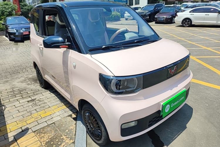 Used Wuling Hongguang MINIEV 2021 Macaron Fashion Edition Lithium-Ion Battery Front Right 45 Deg