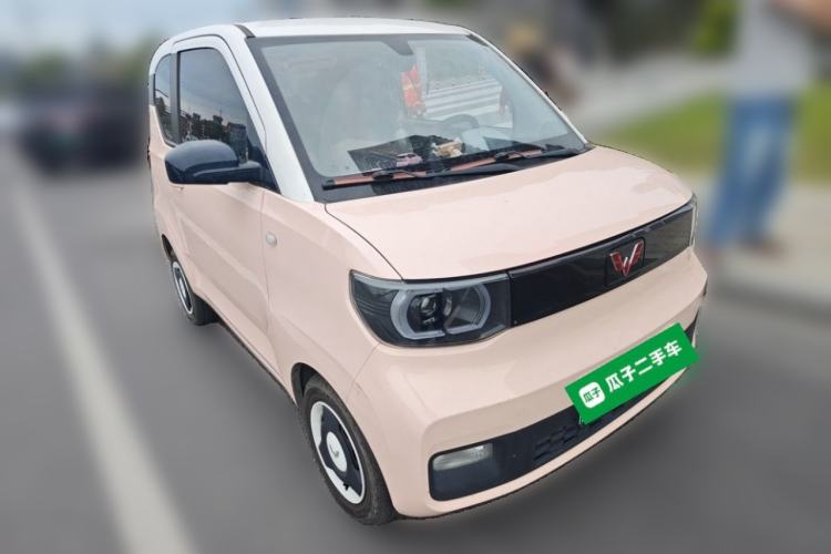 Used Wuling Hongguang MINIEV 2021 Macaron Premium Model – Lithium Iron Phosphate Front Right 45 Deg