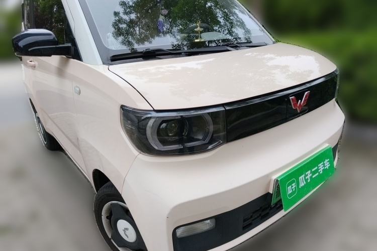 Used Wuling Hongguang MINIEV 2021 Macaron Fashion Edition Lithium-Ion Battery Front Right 45 Deg