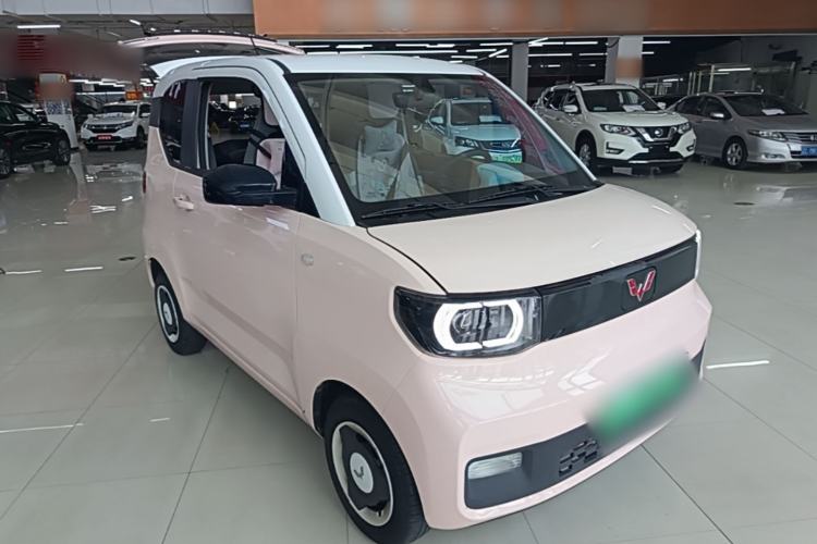 Used Wuling Hongguang MINIEV 2021 Macaron Premium Model – Lithium-NMC Front Right 45 Deg