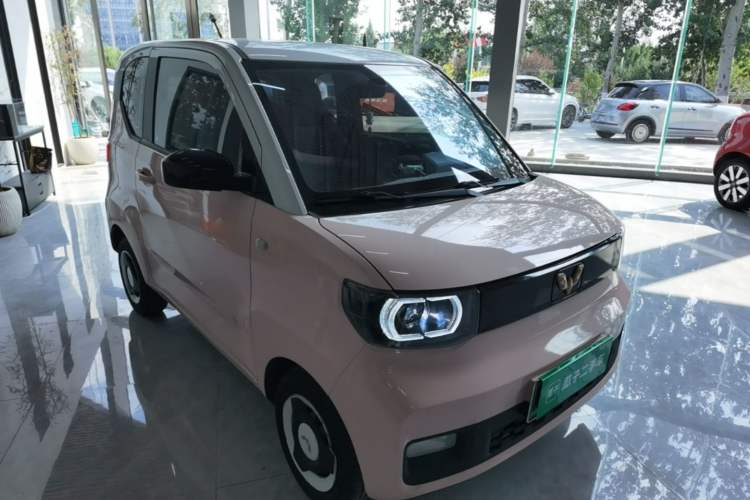 Used Wuling Hongguang MINIEV 2021 Macaron Premium Model – Lithium Iron Phosphate Front Right 45 Deg