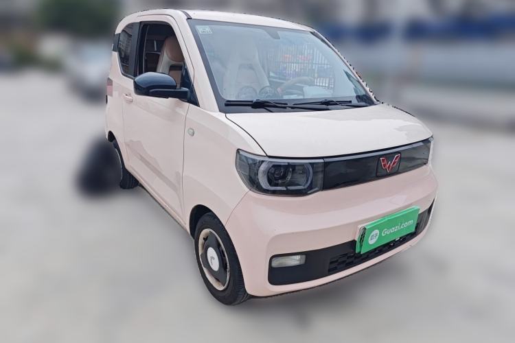 Used Wuling Hongguang MINIEV 2021 Macaron Premium Model – Lithium Iron Phosphate Front Right 45 Deg