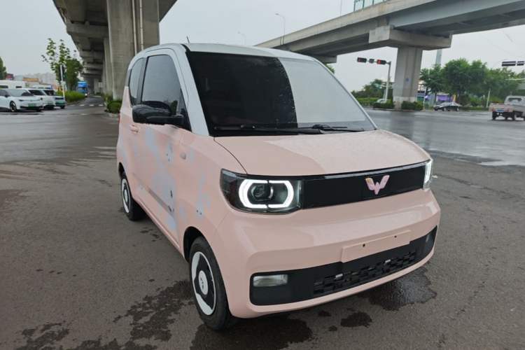 Used Wuling Hongguang MINIEV 2021 Macaron Premium Model – Lithium Iron Phosphate Front Right 45 Deg