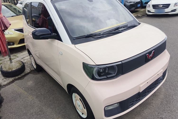 Used Wuling Hongguang MINIEV 2021 Macaron Premium Model – Lithium Iron Phosphate Front Right 45 Deg
