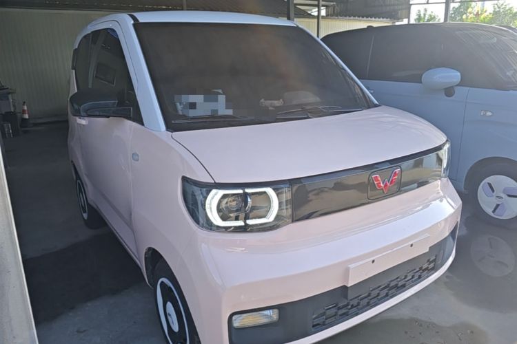 Used Wuling Hongguang MINIEV 2021 Macaron Premium Model – Lithium Iron Phosphate Front Right 45 Deg