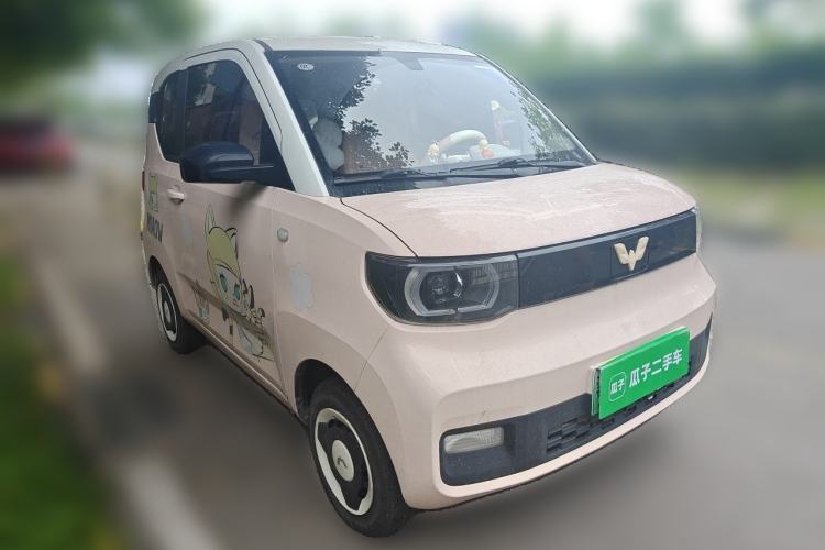 Used Wuling Hongguang MINIEV 2021 Macaron Premium Model – Lithium Iron Phosphate Front Right 45 Deg
