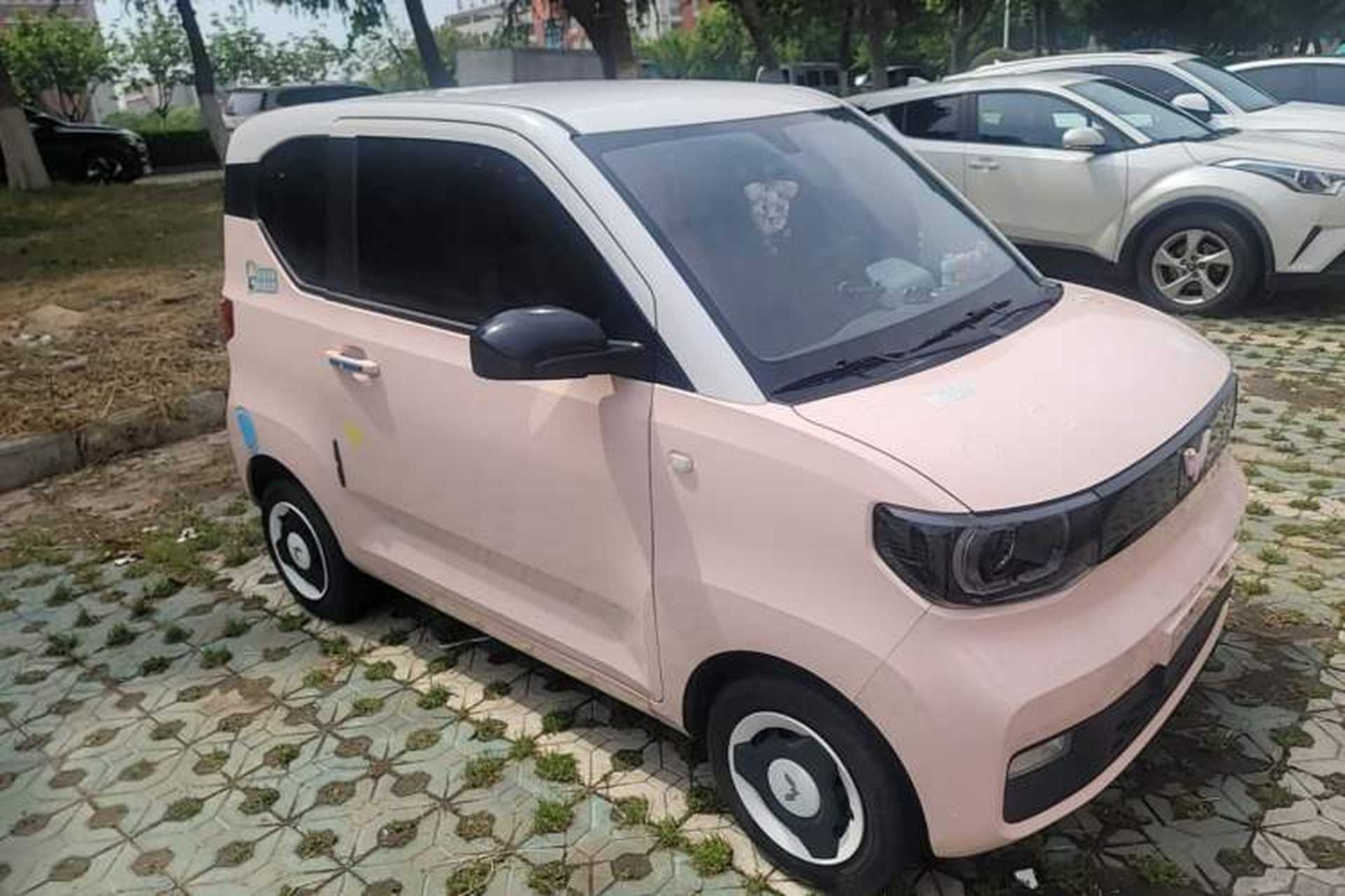 Used Wuling Hongguang MINIEV 2021 Macaron Premium Model – Lithium Iron Phosphate Front Right 45 Deg