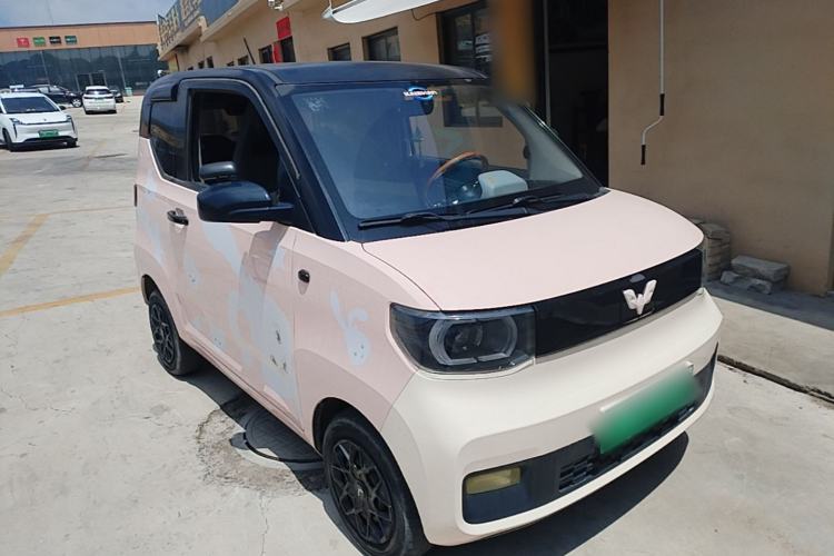 Used Wuling Hongguang MINIEV 2021 Macaron Premium Model – Lithium Iron Phosphate Front Right 45 Deg
