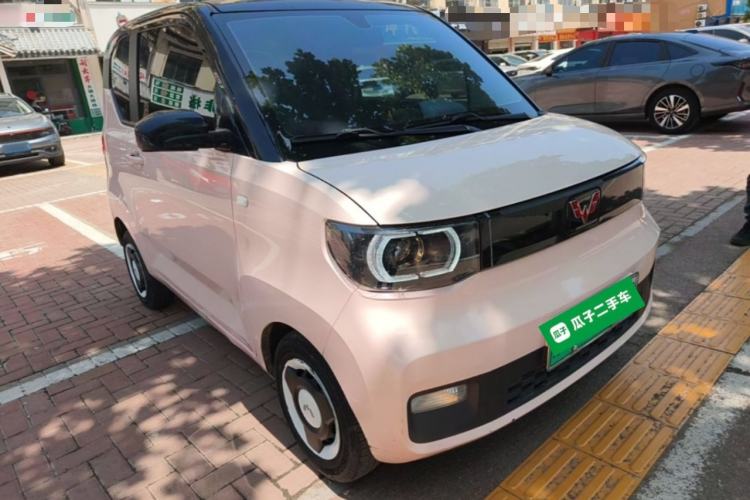 Used Wuling Hongguang MINIEV 2021 Macaron Premium Model – Lithium Iron Phosphate Front Right 45 Deg