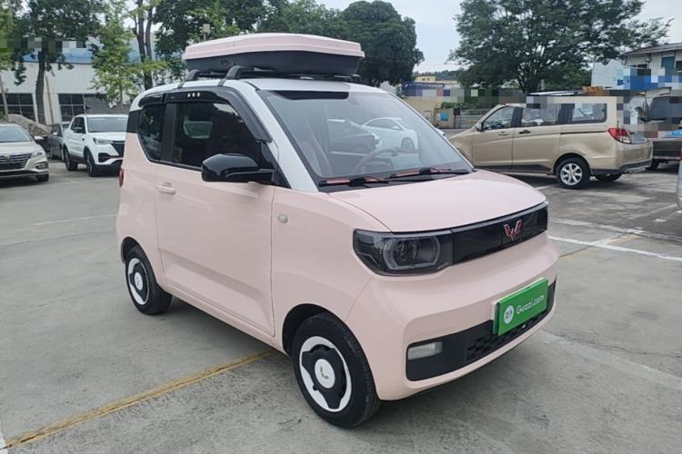 Used Wuling Hongguang MINIEV 2021 Macaron Premium Model – Lithium Iron Phosphate Front Right 45 Deg