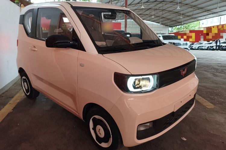 Used Wuling Hongguang MINIEV 2021 Macaron Fashion Edition Lithium-Ion Battery Front Right 45 Deg