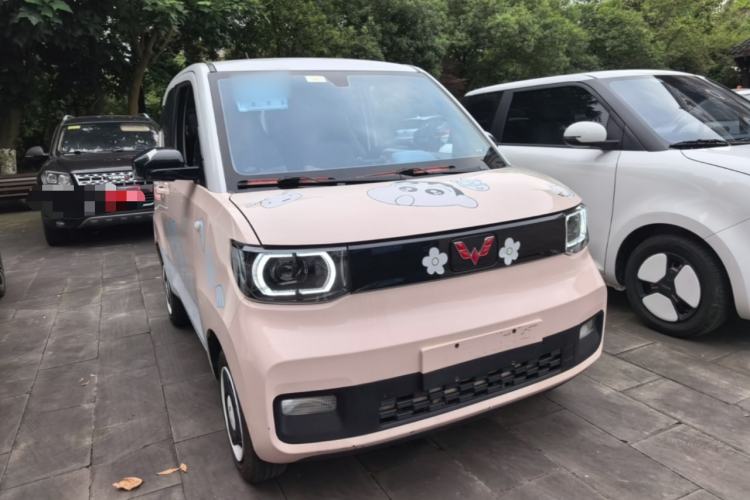 Used Wuling Hongguang MINIEV 2021 Macaron Premium Model – Lithium Iron Phosphate Front Right 45 Deg