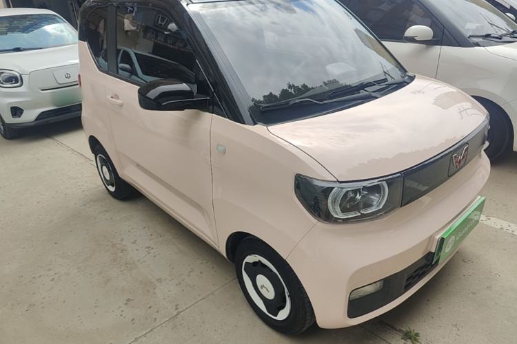 Used Wuling Hongguang MINIEV 2021 Macaron Premium Model – Lithium Iron Phosphate Front Right 45 Deg