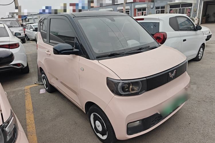 Used Wuling Hongguang MINIEV 2021 Macaron Fashion Model Lithium Iron Phosphate Front Right 45 Deg