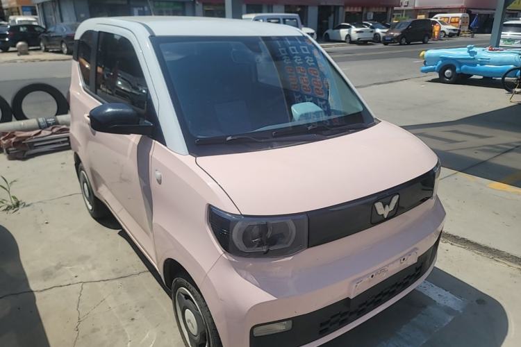Used Wuling Hongguang MINIEV 2021 Macaron Fashion Edition Lithium-Ion Battery Front Right 45 Deg