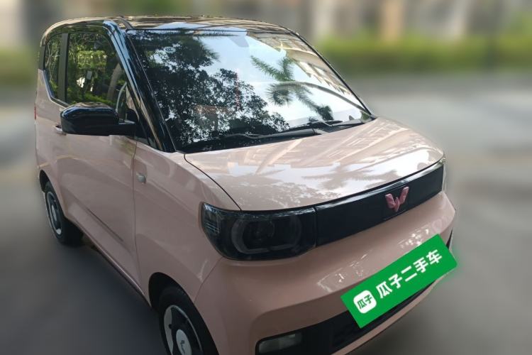 Used Wuling Hongguang MINIEV 2021 Macaron Premium Model – Lithium Iron Phosphate Front Right 45 Deg