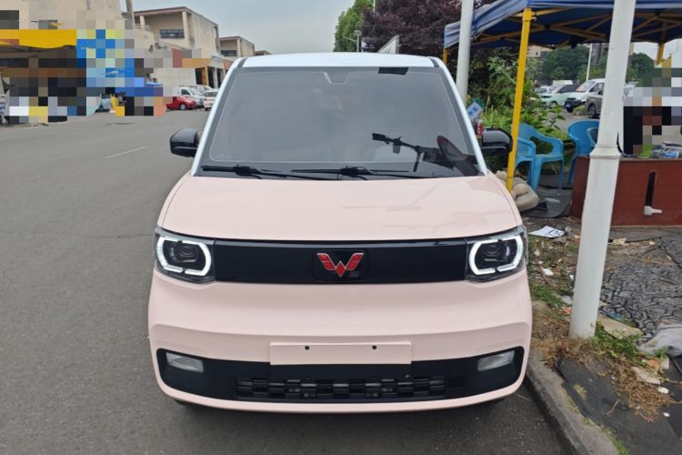 Used Wuling Hongguang MINIEV 2021 Macaron Fashion Model Lithium Iron Phosphate Front