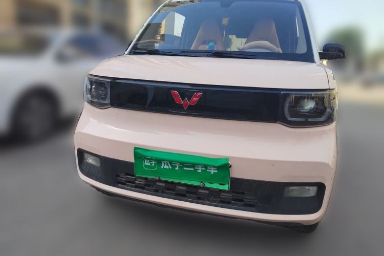 Used Wuling Hongguang MINIEV 2021 Macaron Fashion Model Lithium Iron Phosphate Front
