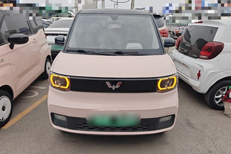 Used Wuling Hongguang MINIEV 2021 Macaron Fashion Model Lithium Iron Phosphate Front