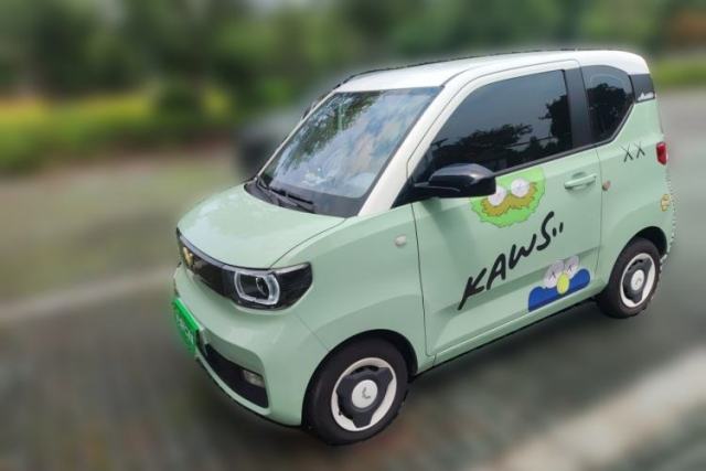 Used Wuling Hongguang MINIEV 2021 Macaron Fashion Model Lithium Iron Phosphate