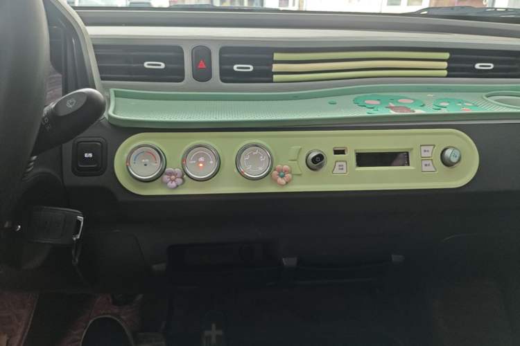 Used Wuling Hongguang MINIEV 2021 Macaron Fashion Model Lithium Iron Phosphate Audio And AC Panel