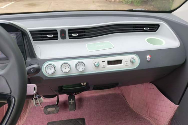 Used Wuling Hongguang MINIEV 2021 Macaron Fashion Model Lithium Iron Phosphate Audio And AC Panel