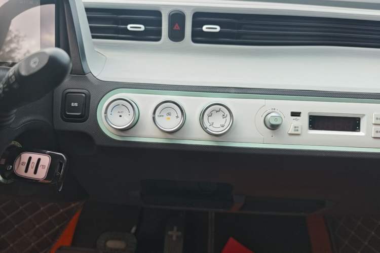 Used Wuling Hongguang MINIEV 2021 Macaron Fashion Model Lithium Iron Phosphate Audio And AC Panel